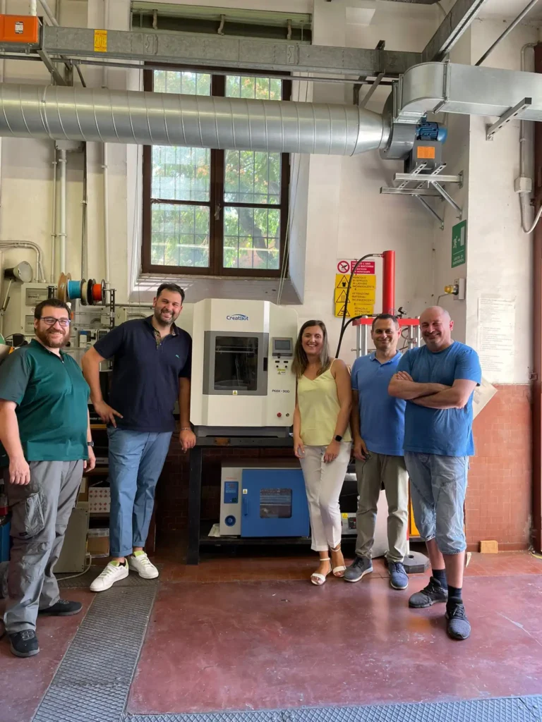 sapienza stampante 3d peek 3dcut