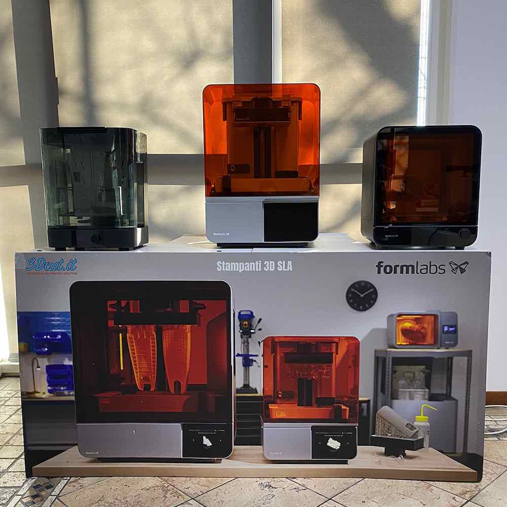 3DCUT - Stampanti 3D - Formlabs - servizio stampa e campionatura